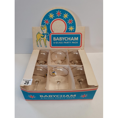 29 - Original Baby Cham glasses in box