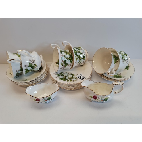 294 - Royal Albert China tea set 