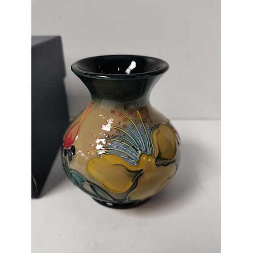 206 - Moorcroft 10cm Vase