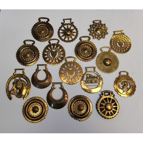 218 - Horse brasses