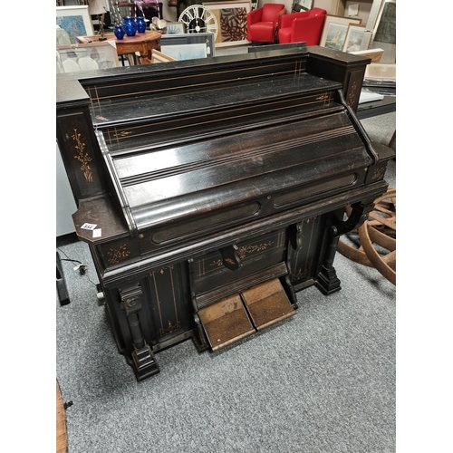 854 - Mason & Hamlin Scottish Harmonium W117cm x D59cm x H111cm