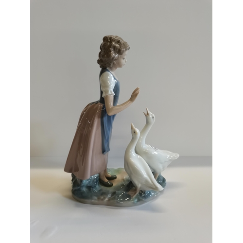 109 - Nao figure - 'Teaching the Geese' - good condition