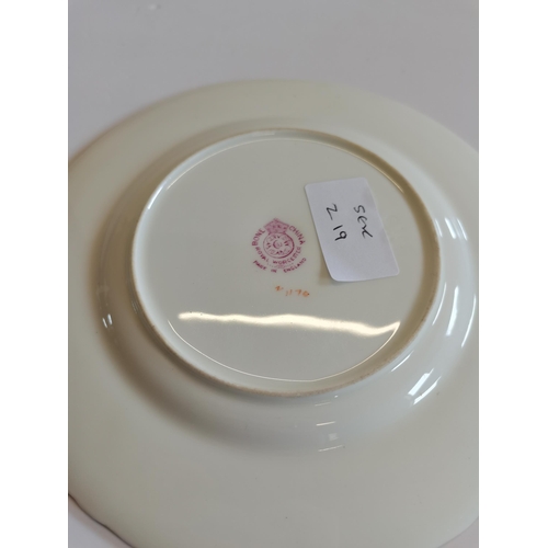 188 - Royal Worcester 'H Ayrton' plate 17cm - good condition