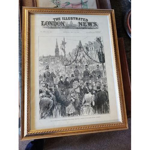 235 - 3 x  Victorian prints of Royalty by  the London news