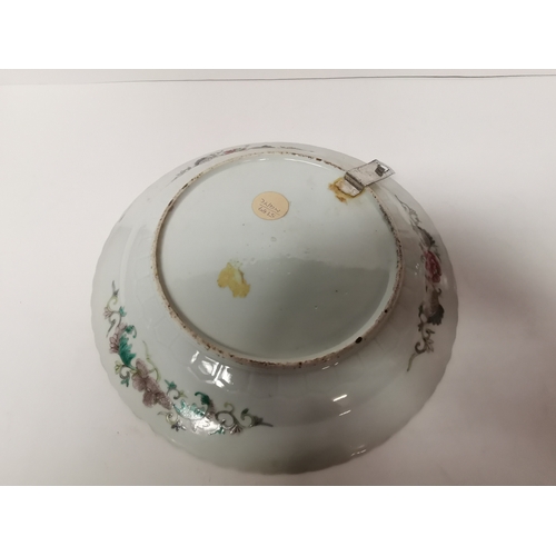 729 - Chinese vase 35cm high and plate 27cm diameter