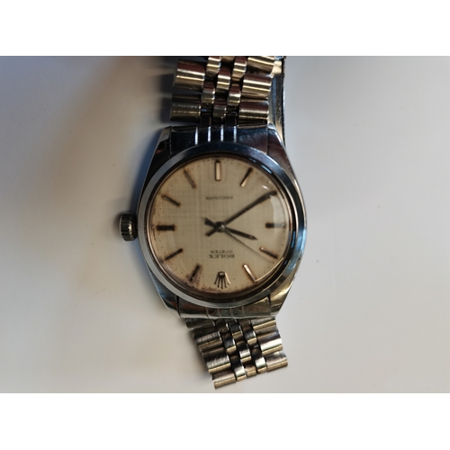 465e - Mans Rolex Oyster Automatic presicion with original box