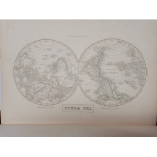 366 - Adam and Charles Black General Atlas. Competed in 1844-1846. The Atlas is guaranteed completed no da... 