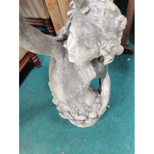 1101 - lead mermaid fountain height 90cm