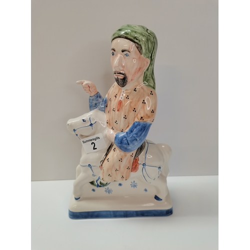 2 - Rye Pottery Figure 'Chaucer'