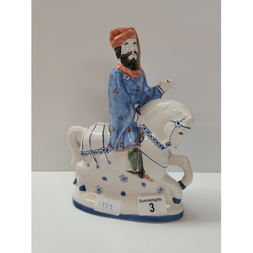 3 - Rye Pottery Figure 'The Knight'