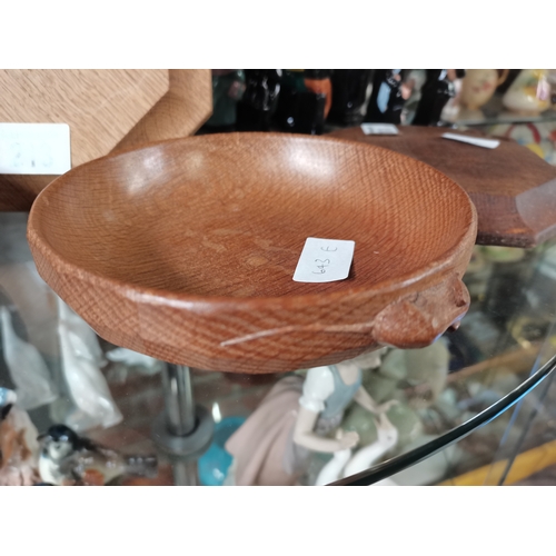 643e - Mouseman nut bowl