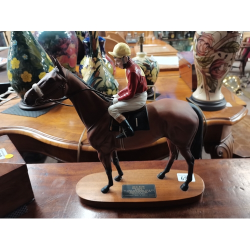 654 - Red Rum Connoisseur model by Beswick - Good condition no signs of damage, chips or cracks