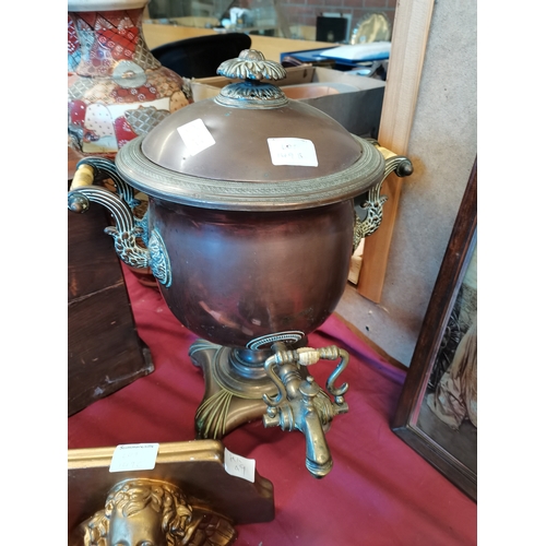 149b - Copper Tea Urn