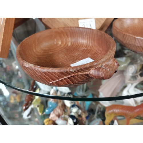 643c - Mouseman nut bowl