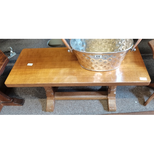 643j - Mouseman 3ft coffee table