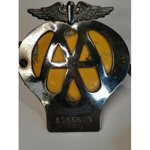 221 - x2 AA badges and Sunbeam Talbot owners club badge