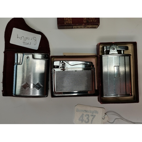 437 - x3 Ronson lighters