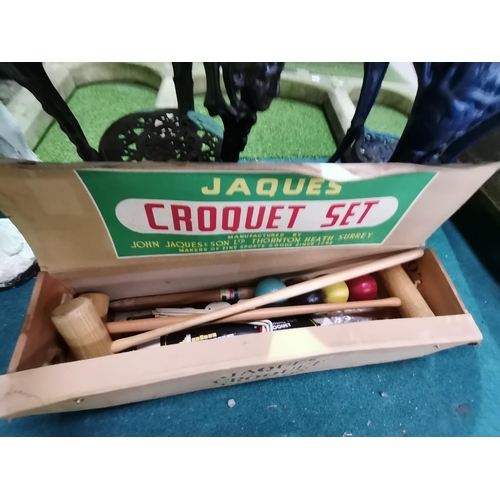 1180d - Garden Croquet set in original box