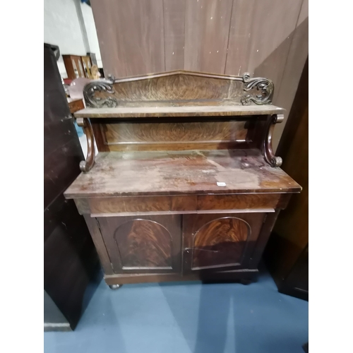 1182 - Antique mahogany Chiffonier - needs restoration