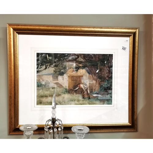 620 - Original Watercolour by London Artist George Sheridan Knowles (1863 - 1931)  RCA