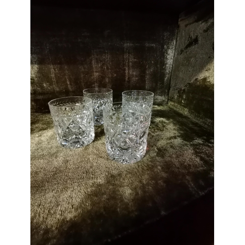 127 - Collection of early cut glass