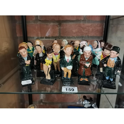 159 - x24 Royal Doulton figures - excellent condition