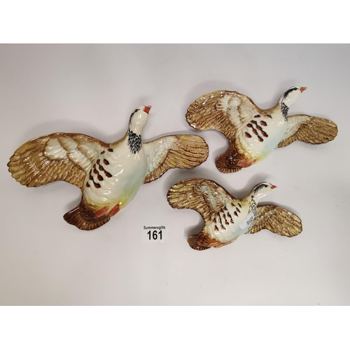 161 - x3 Beswick flying grouse - All good condition