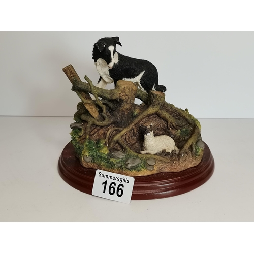 166 - Border Fine Art - James Herriot A0602 'Found Safe' - slight damage