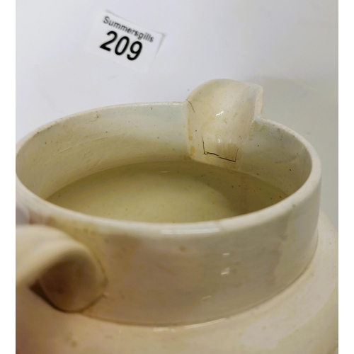 209 - Creamware jug