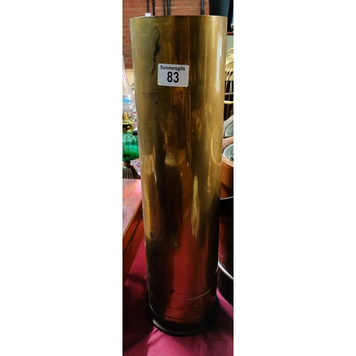 83 - Large British brass 20 1/2