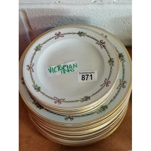 871 - Victorian Plates