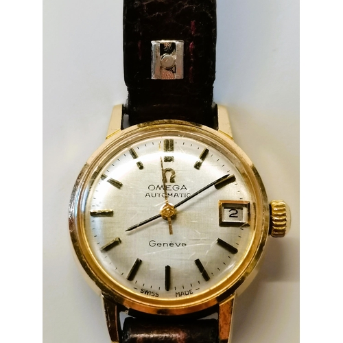 551 - Ladies Gold Omega watch (working)