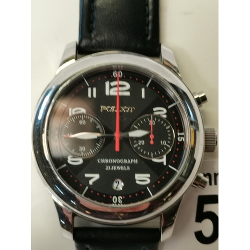 552 - Gents Polyot Chronograph Watch (working)