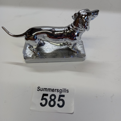 585 - Car Mascot of Dachshund