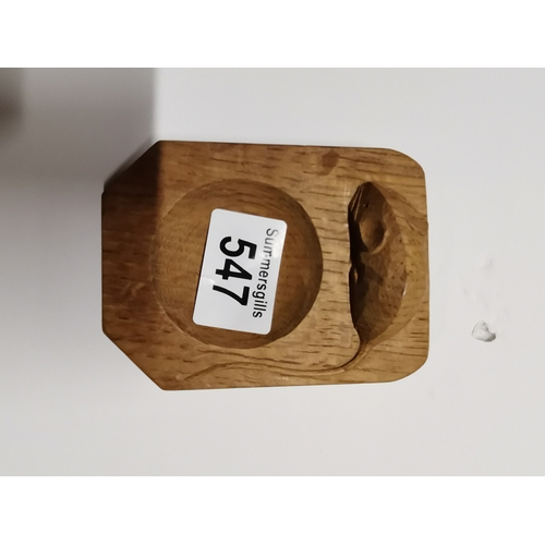 547 - Mouseman ash tray