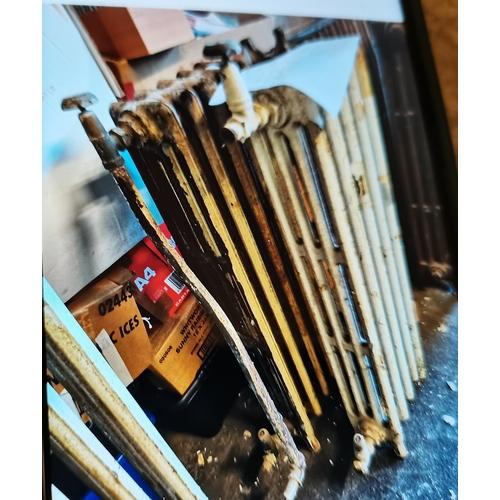 541 - 3 x vintage cast iron radiators ( collection from owner ) 15 miles from saleroom