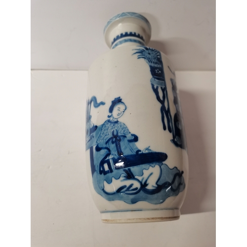 12 - 19th century Chinese Rouleau porcelain vase