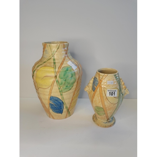 101 - x2 Kensington Vases H23cm &H32cm