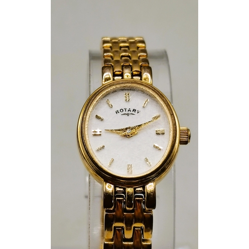 447 - 3 x Ladies Rotary wrist watches