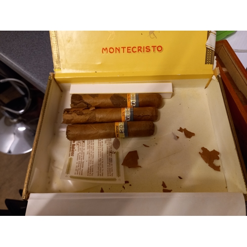 50 - Repro Cigar box with key