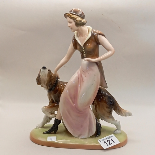 121 - Goldscheider style figurine