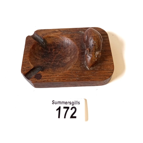 172 - Mouseman ashtray