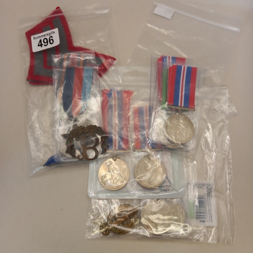 496 - Collection of various Medals etc