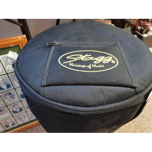 763 - Stagg Bongo Drum with case