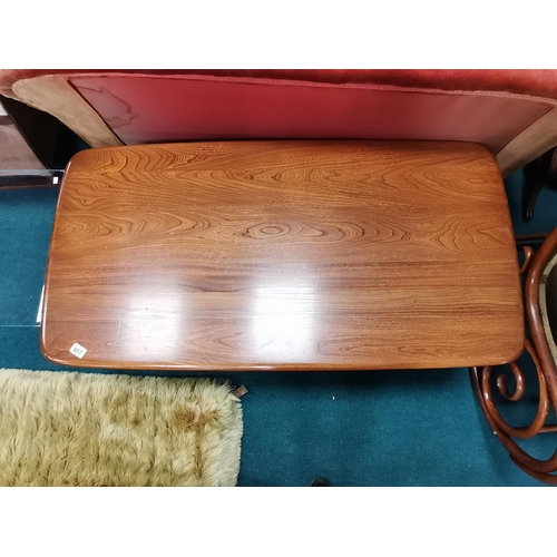 917 - Gold Ercol Coffee table (with gold ercol label) 127cm x 66cm