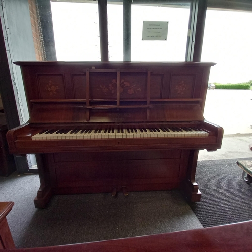 1126 - Bechstein iron framed Piano. Early twentieth century parlour piano for a female opera singer at the ... 