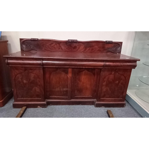 1154 - Large Victorian Chiffonier W200cm x D55cm