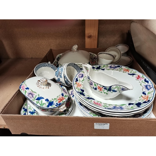 1271 - 3 Boxes of Mainly Copeland Spode Plus other Crockery