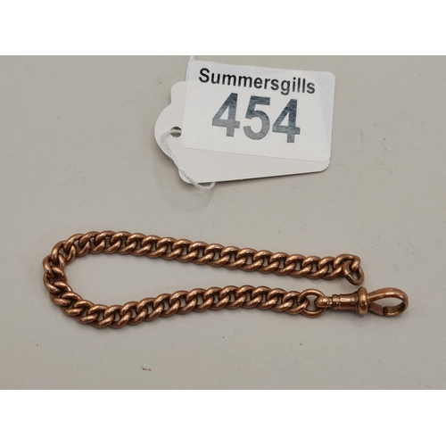 454 - 9ct Gold chain 15grams