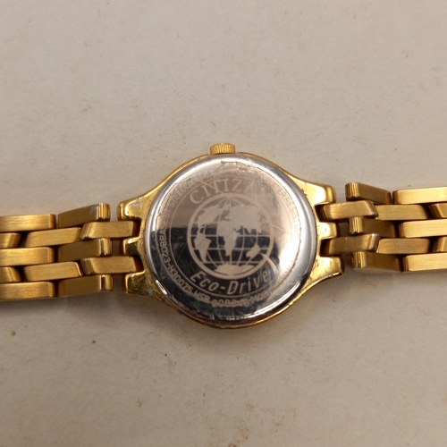 462 - CITIZEN gold plated ladies wrist